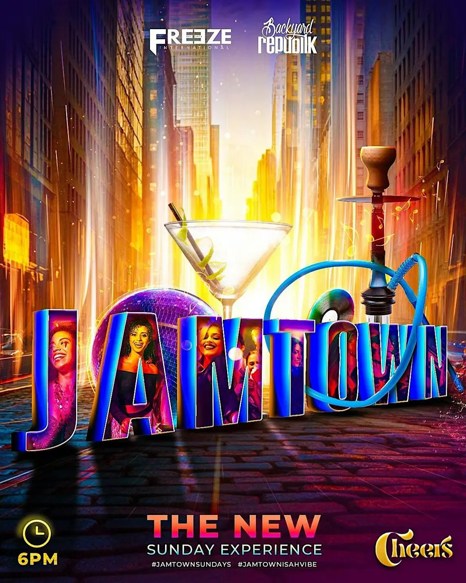 Jamtown. The New Sunday Experience flyer or graphic.