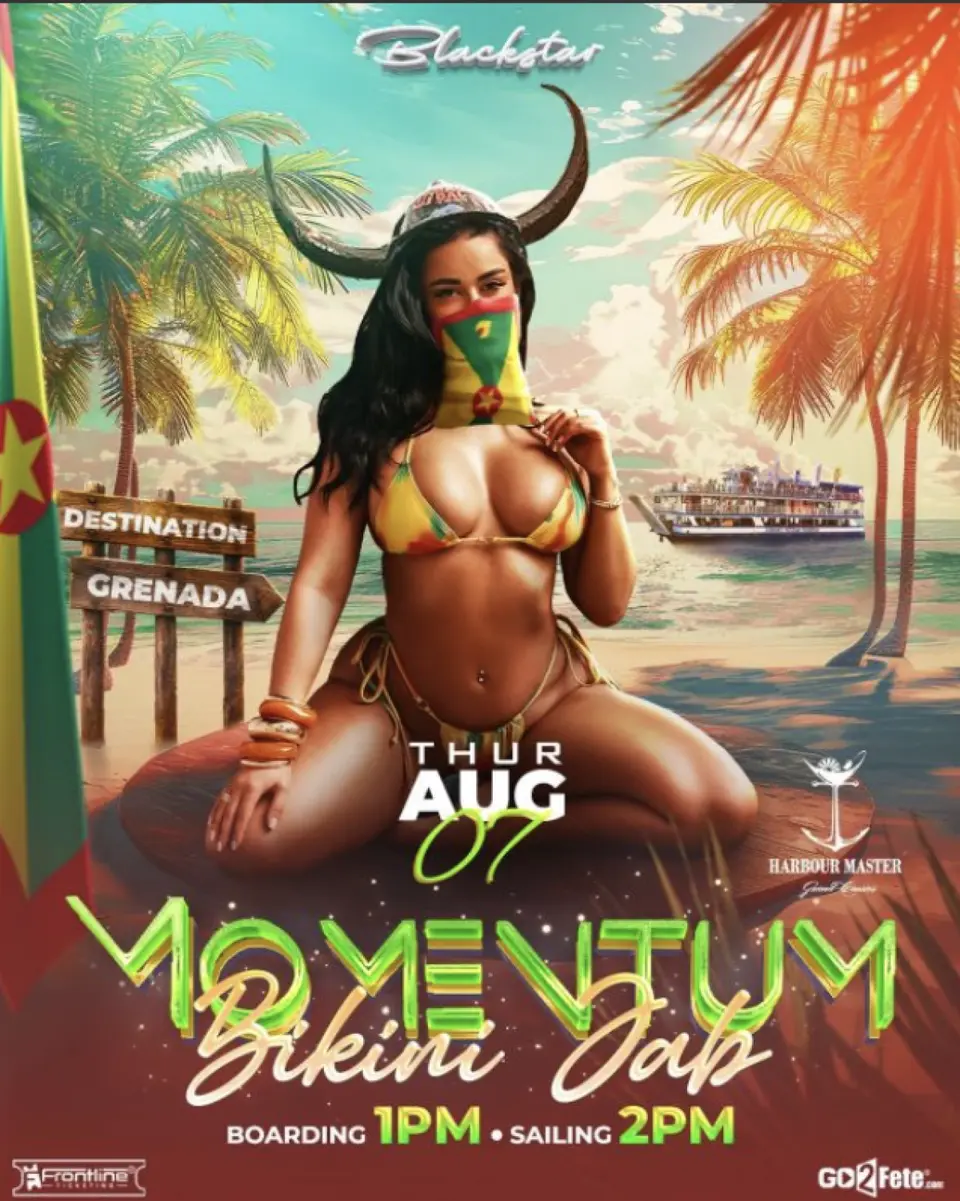 Momentum Bikini Jab flyer or graphic.