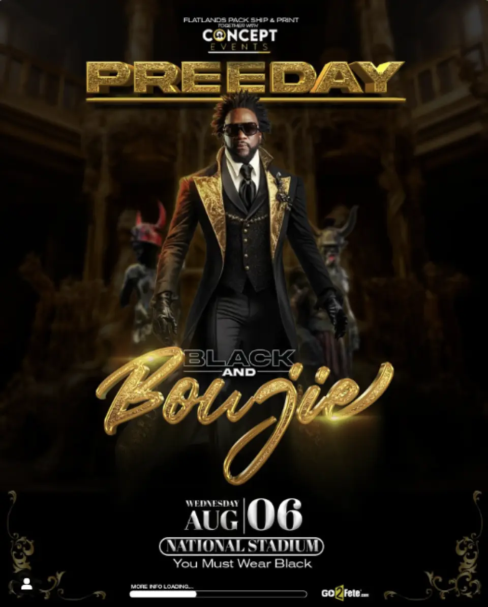 Preeday  flyer or graphic.
