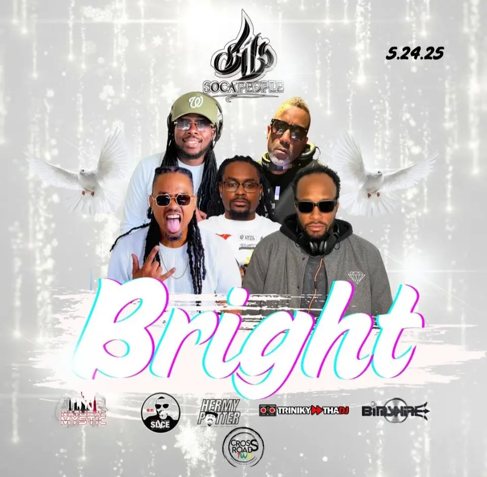 Soca People Bright flyer or graphic.