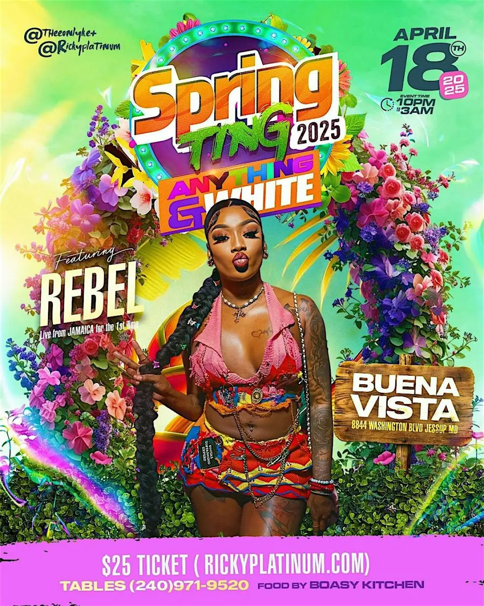 Spring Ting 2025 flyer or graphic.