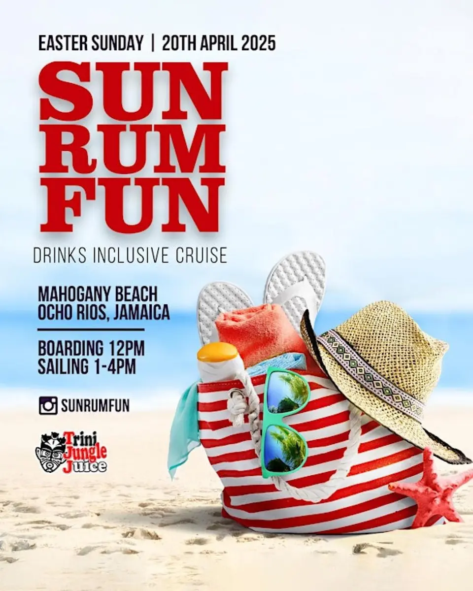 Sun Rum Fun Cruise flyer or graphic.