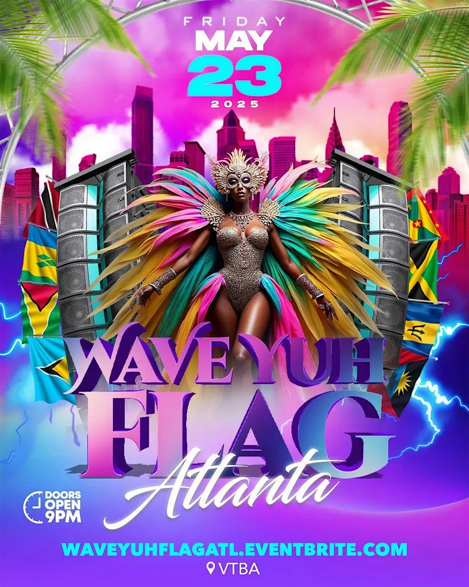 Wave Yuh Flag flyer or graphic.