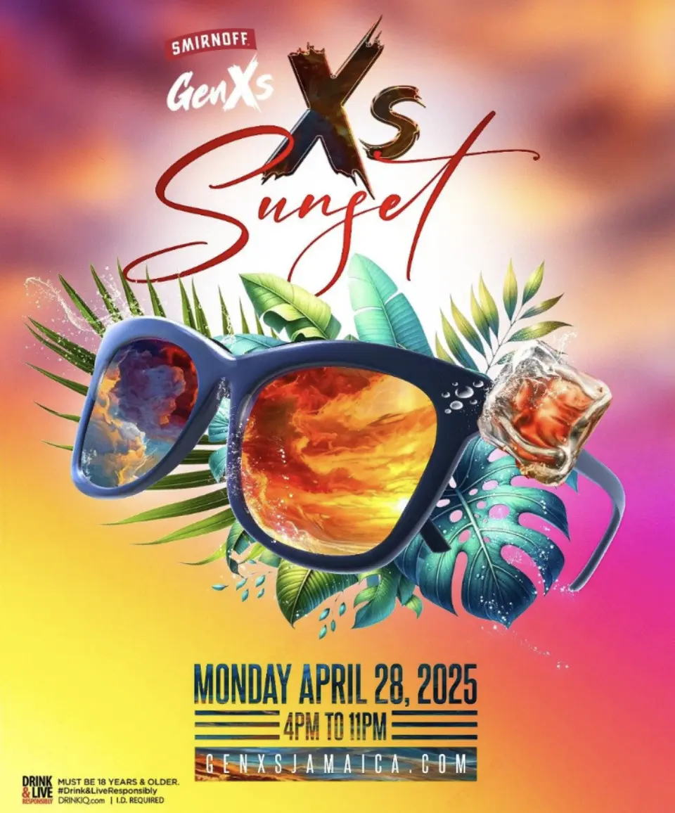 XS Sunset : GenXS Kingdom of the Sun flyer or graphic.