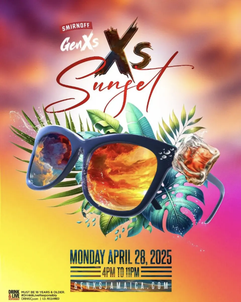 XS Sunset : GenXS Kingdom of the Sun flyer or graphic.