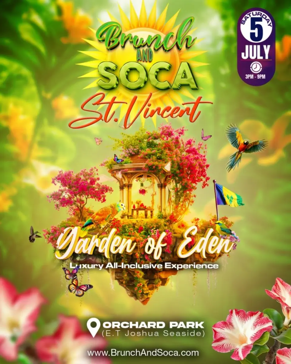 Brunch And Soca flyer or graphic.