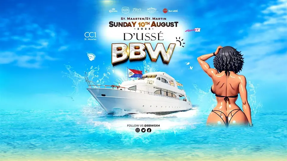 Buns & Bikini Boat Cruise flyer or graphic.
