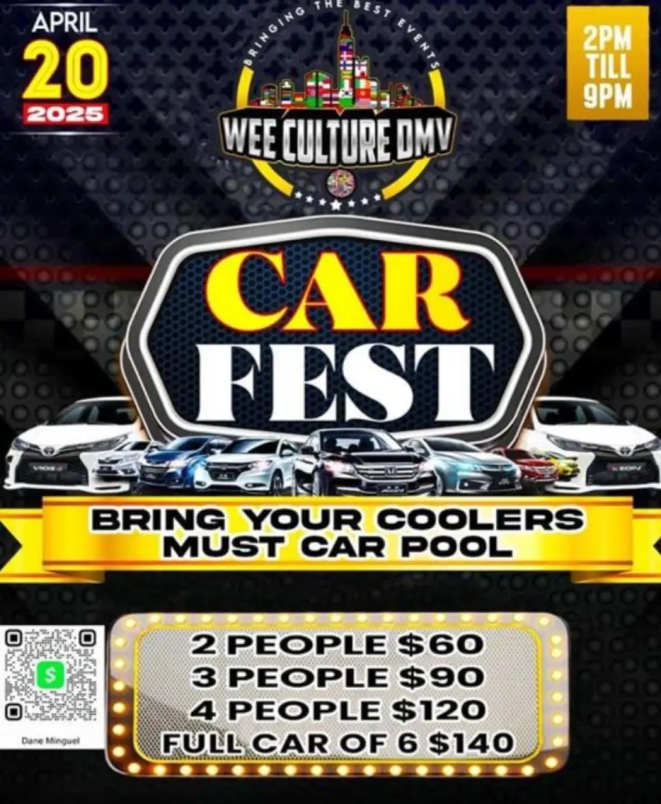 Car fest 2025 flyer or graphic.