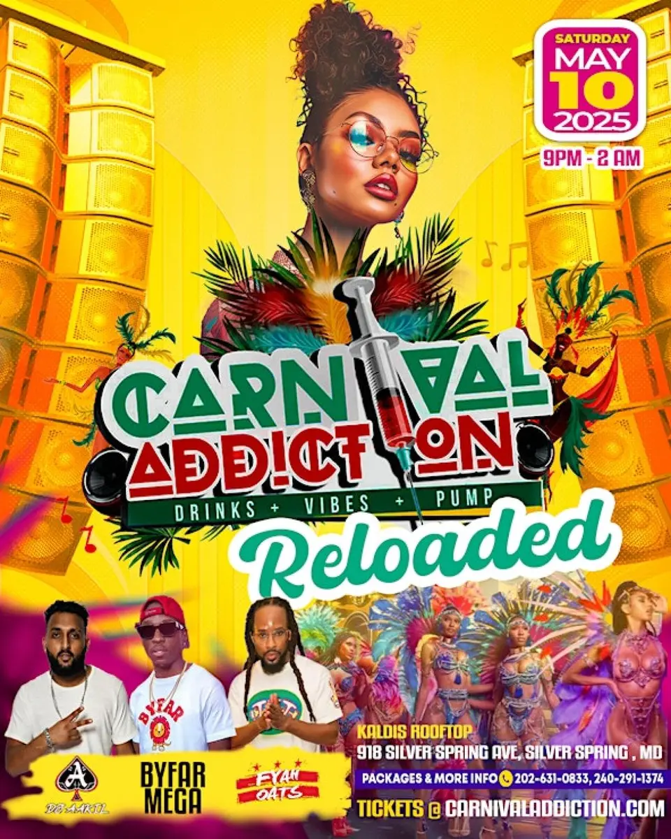 Carnival Addiction Reloaded flyer or graphic.