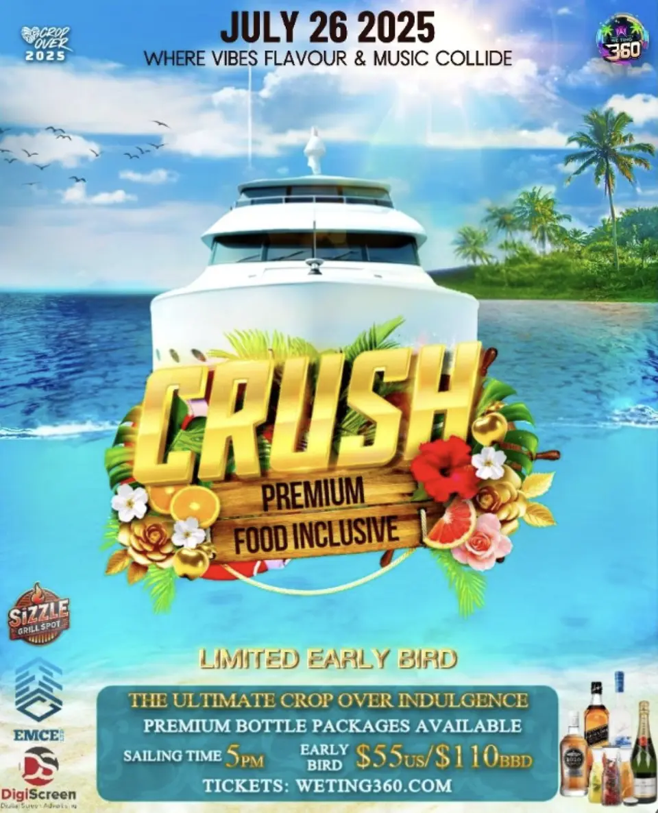 Crush Cruise flyer or graphic.