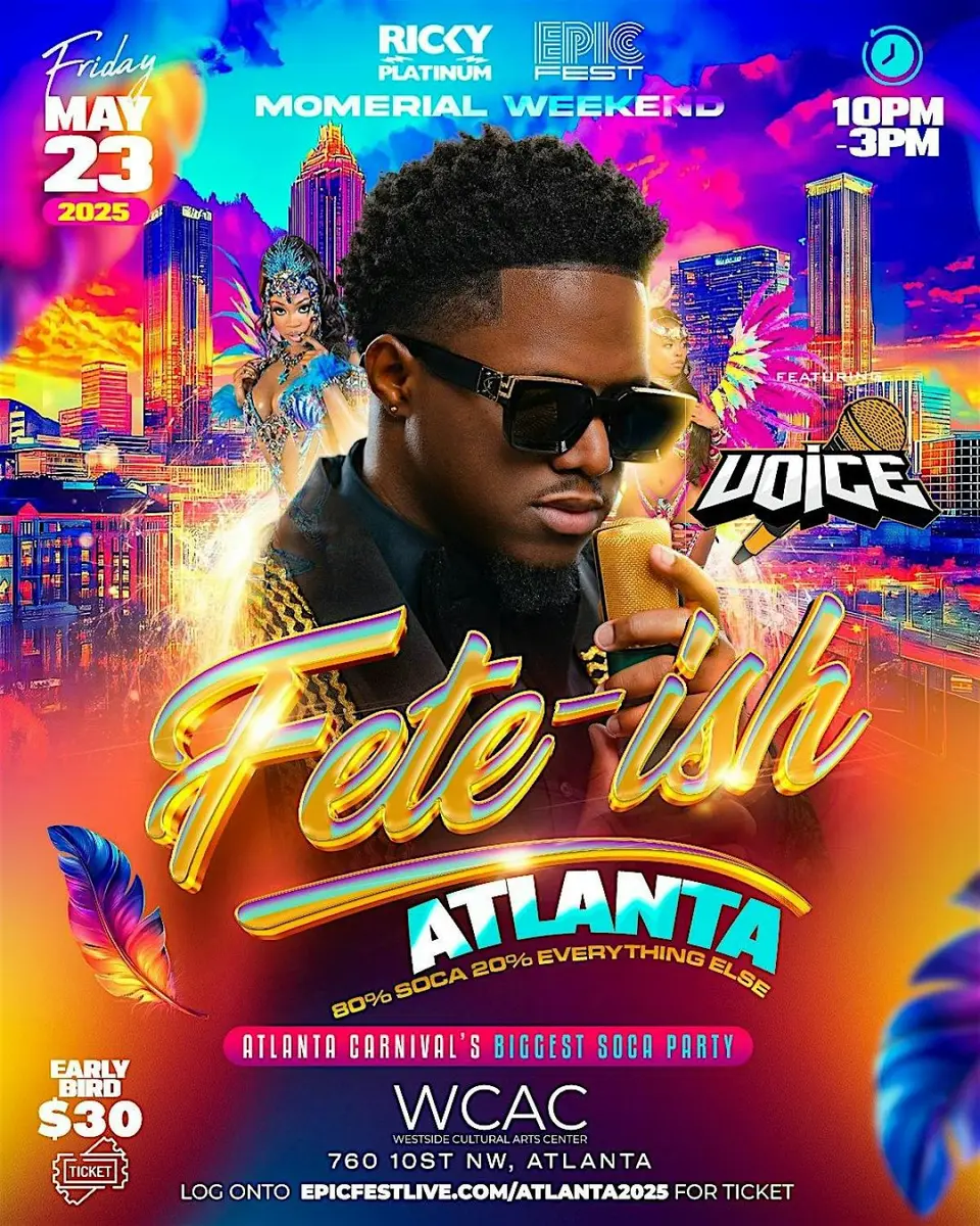Fete-ish flyer or graphic.