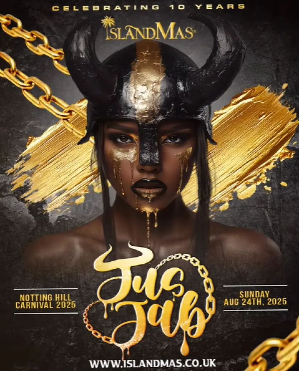 Island Mas UK: Sunday Jab flyer or graphic.
