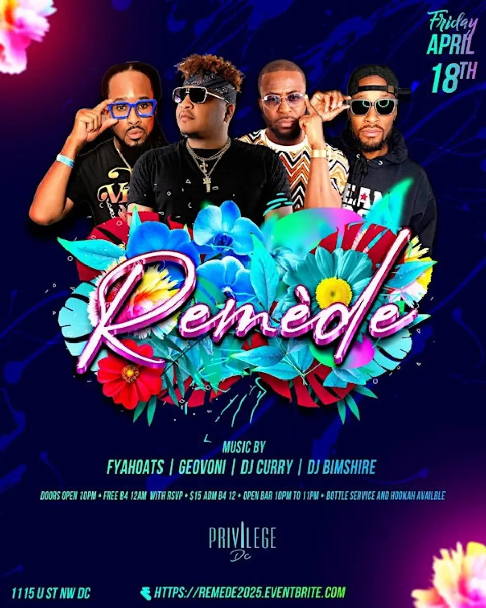 Remede : Spring Fever flyer or graphic.
