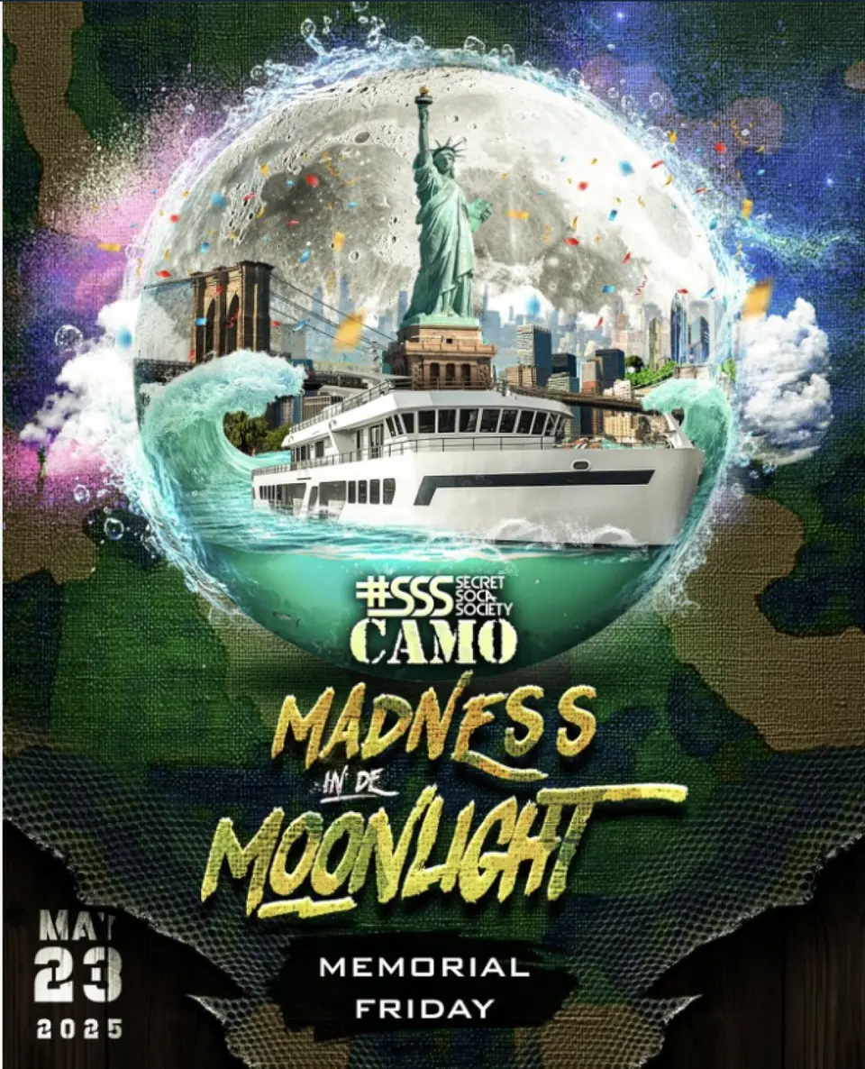 SSS Camo Fete flyer or graphic.