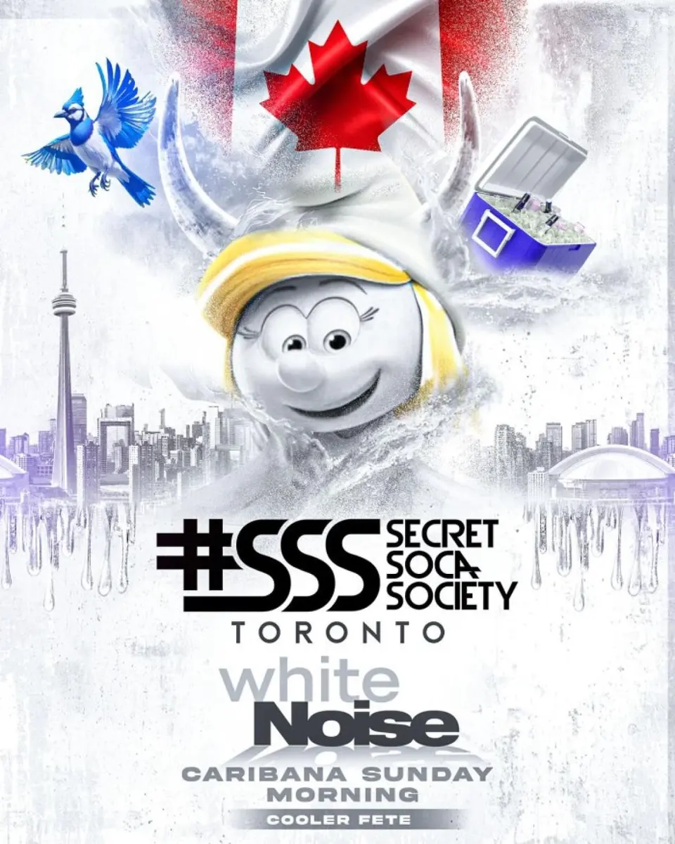 #SSS White de J'ouvert Festival flyer or graphic.