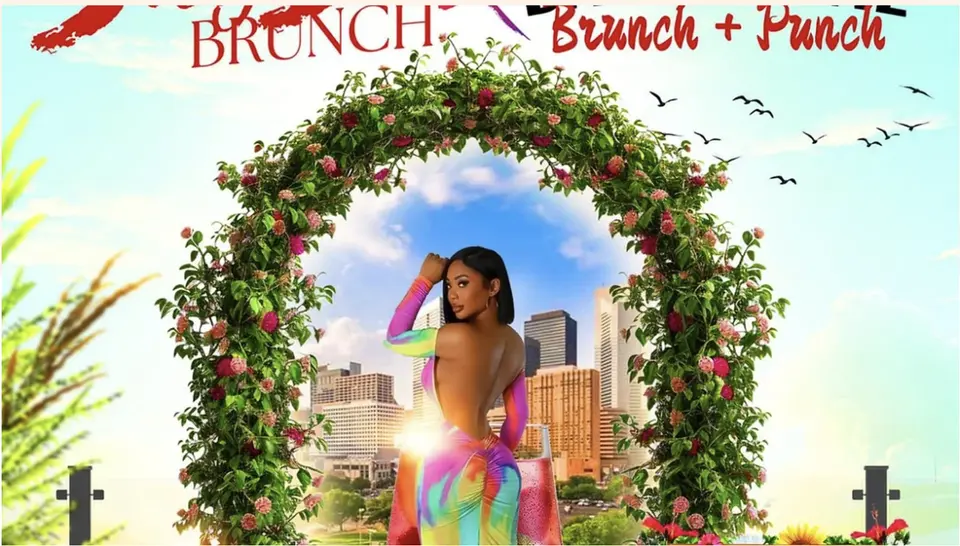  Sunnyside Meets Bacchanal Brunch flyer or graphic.