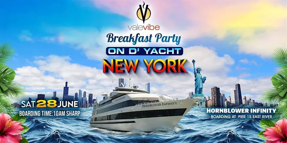 ValeVibe Breakfast Party flyer or graphic.