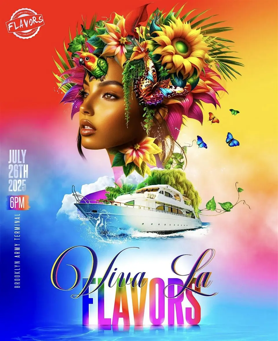 Viva La Flavors Boatride flyer or graphic.