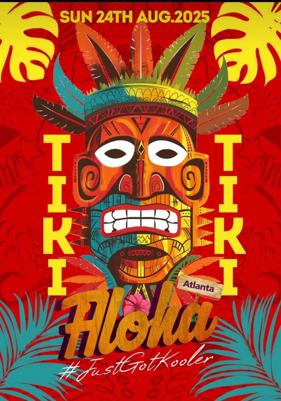 Aloha Tiki Kooler Experience flyer or graphic.