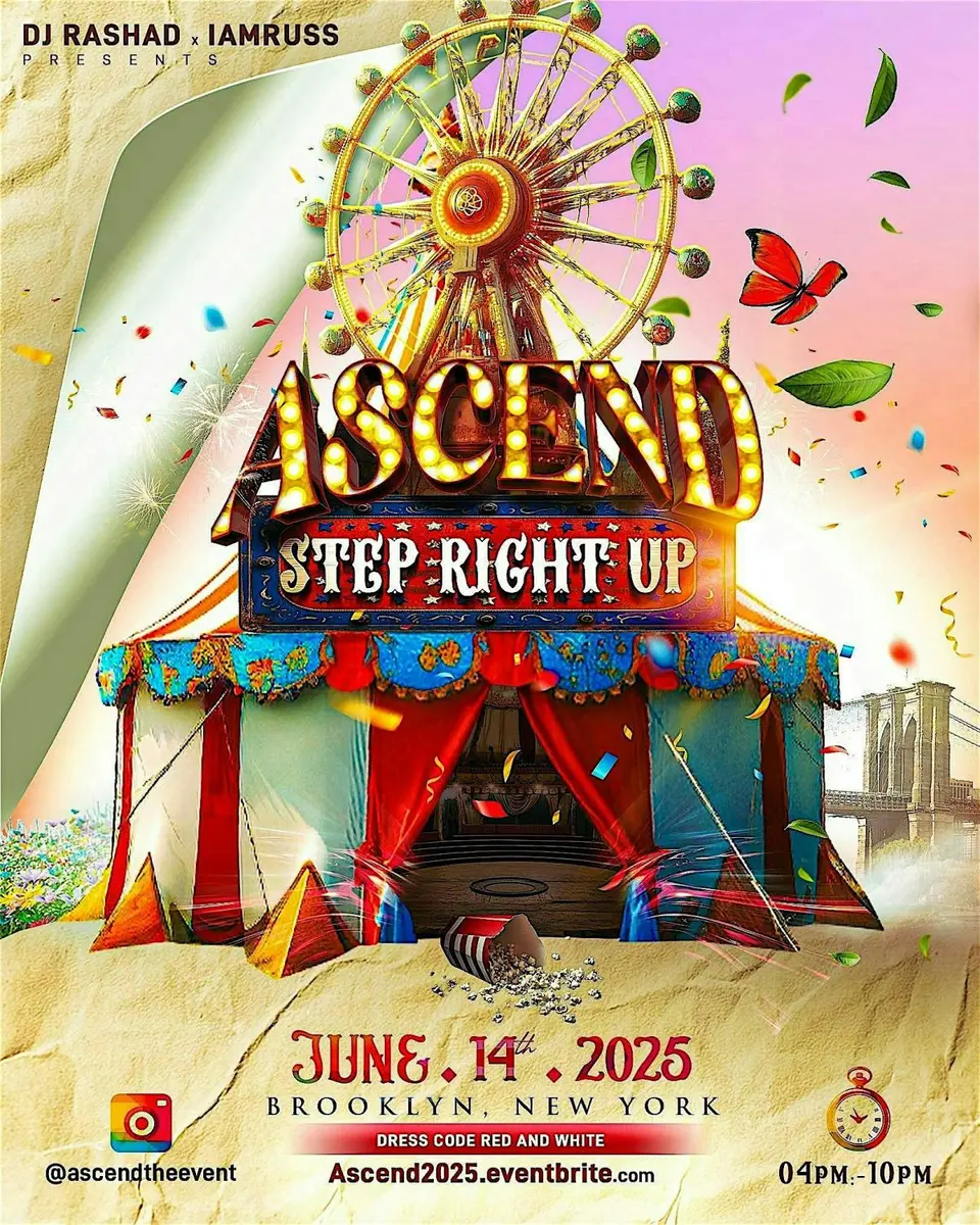 Ascend flyer or graphic.