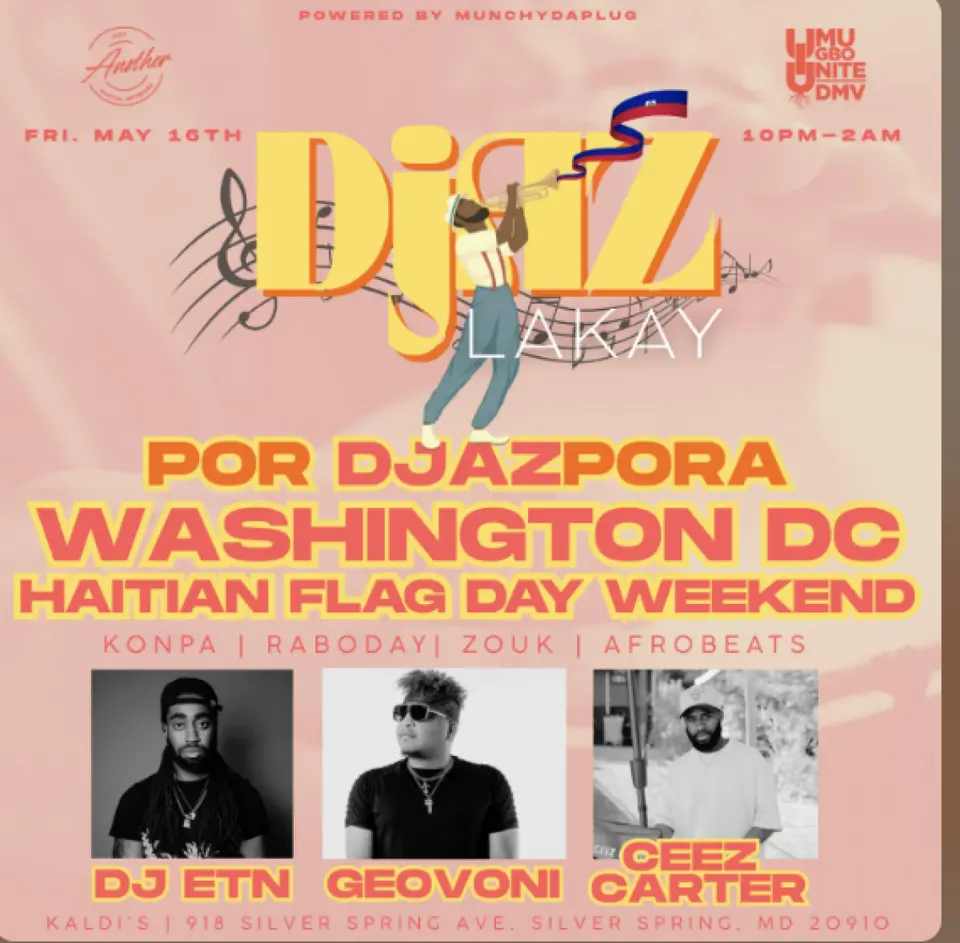 Djaz Lakay flyer or graphic.