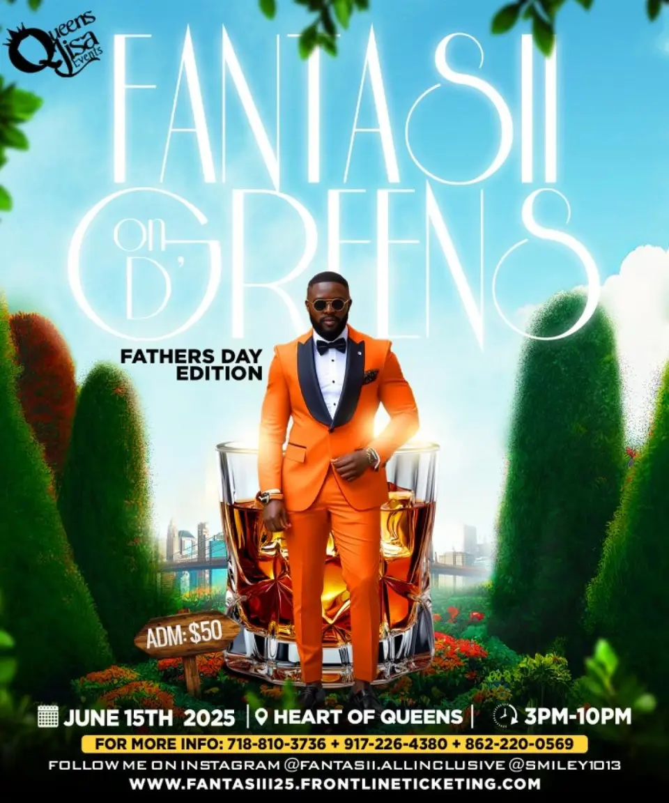 FantasiiI On D' Greens flyer or graphic.