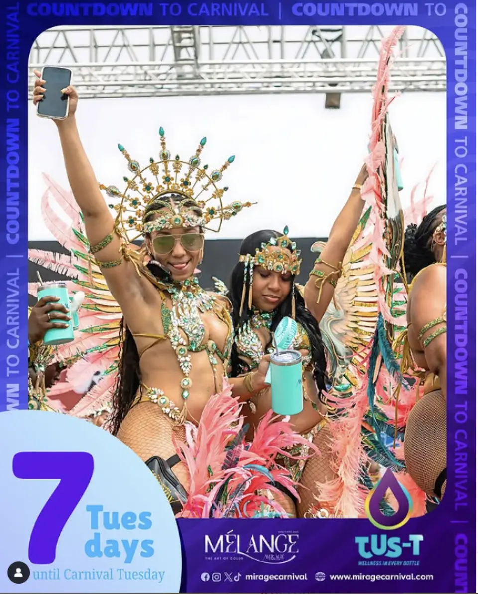 Mirage Carnival flyer or graphic.