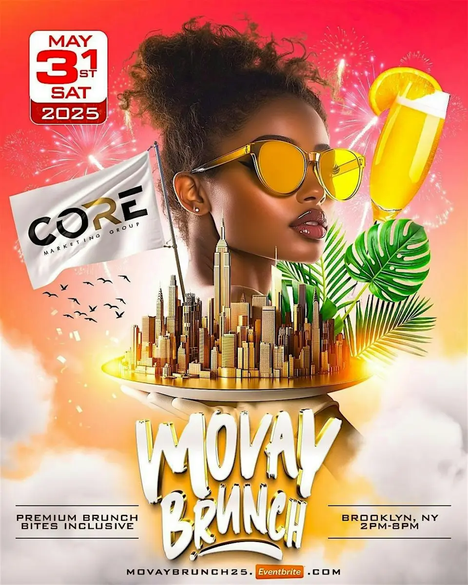 Movay Brunch flyer or graphic.