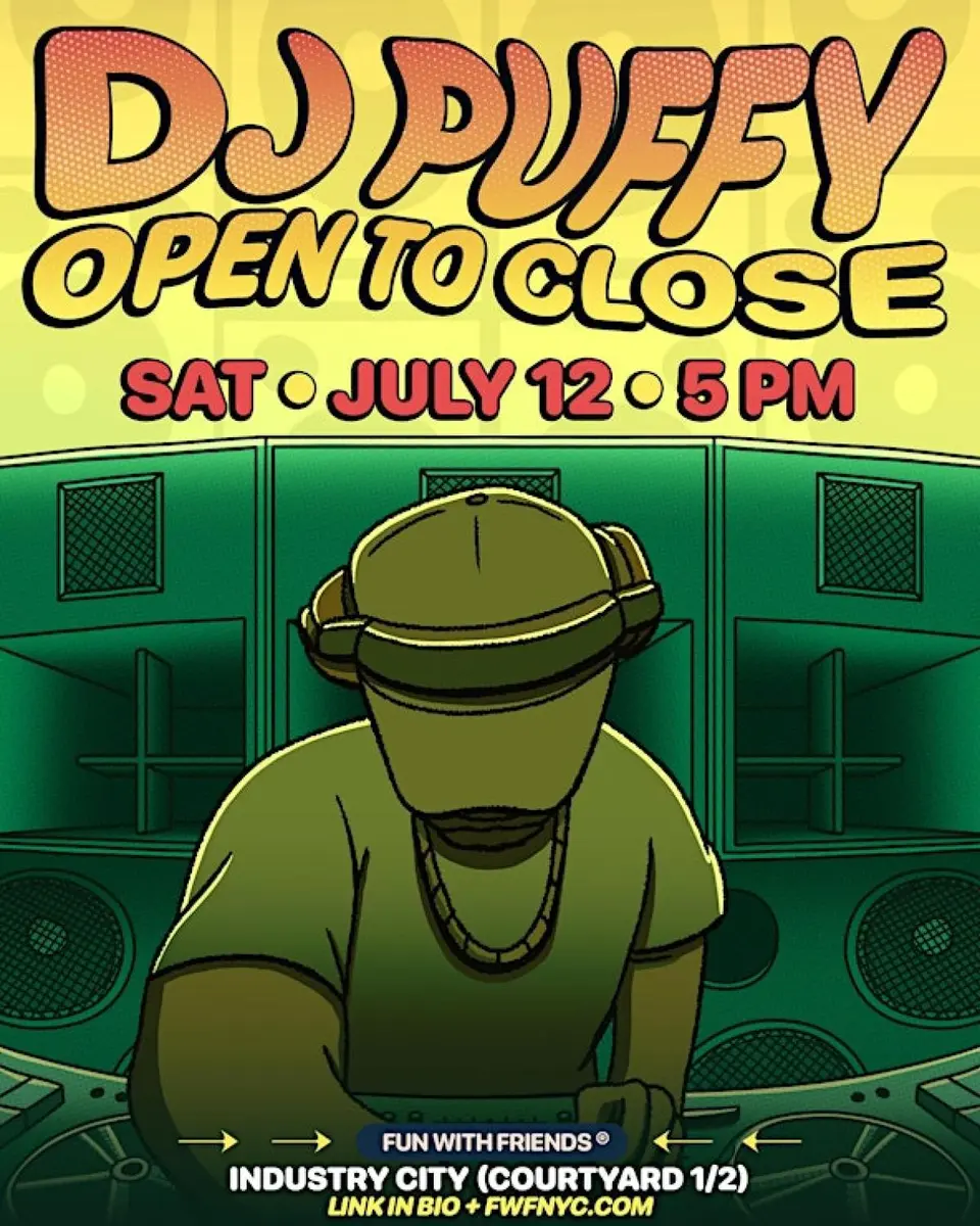 Open To Close flyer or graphic.