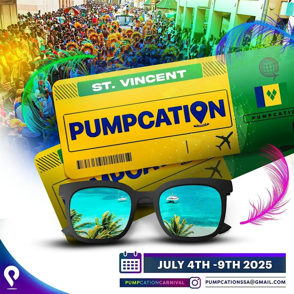 Pumpcation flyer or graphic.