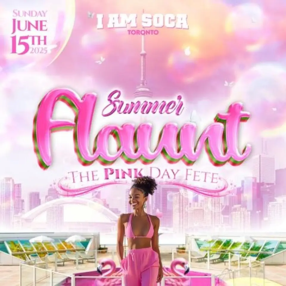 Summer Flaunt flyer or graphic.