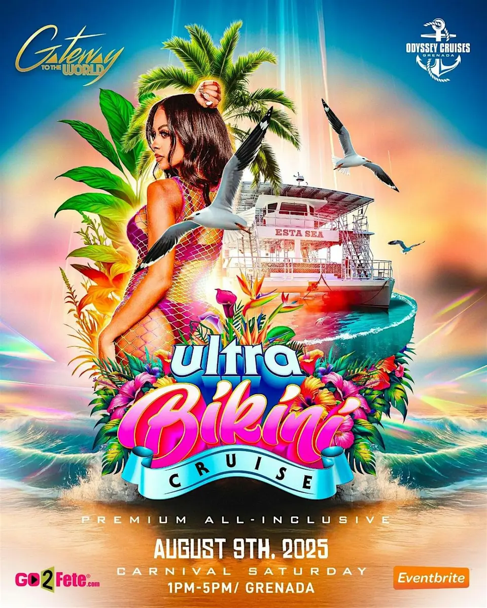 Ultra Bikini Cruise flyer or graphic.