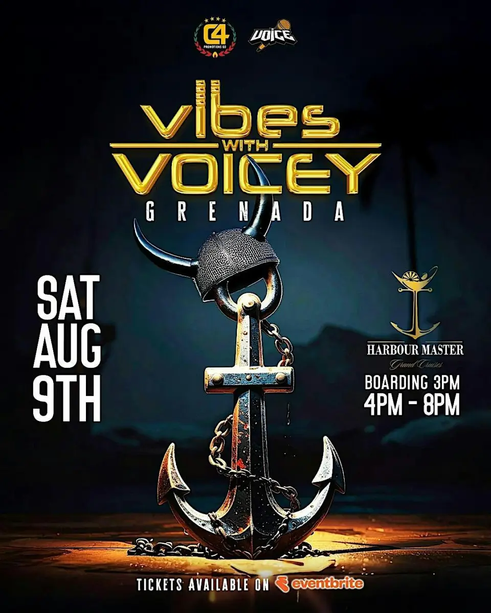 Vibes With Voicey flyer or graphic.