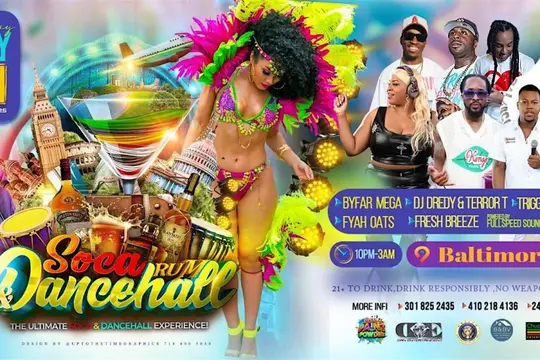 Soca, Rum & Dancehall