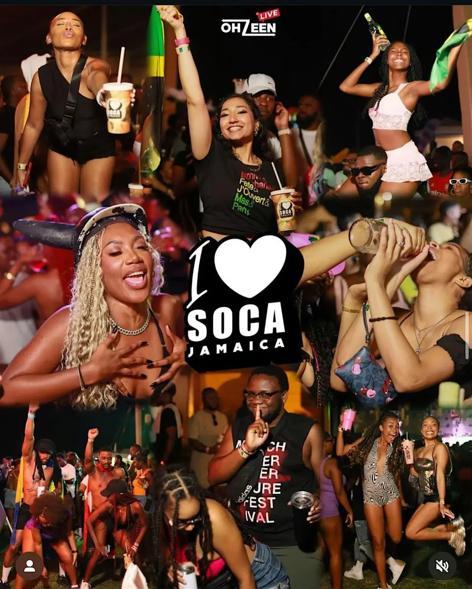 I Love Soca Jamaica: Welcome to Atlanta! flyer or graphic.