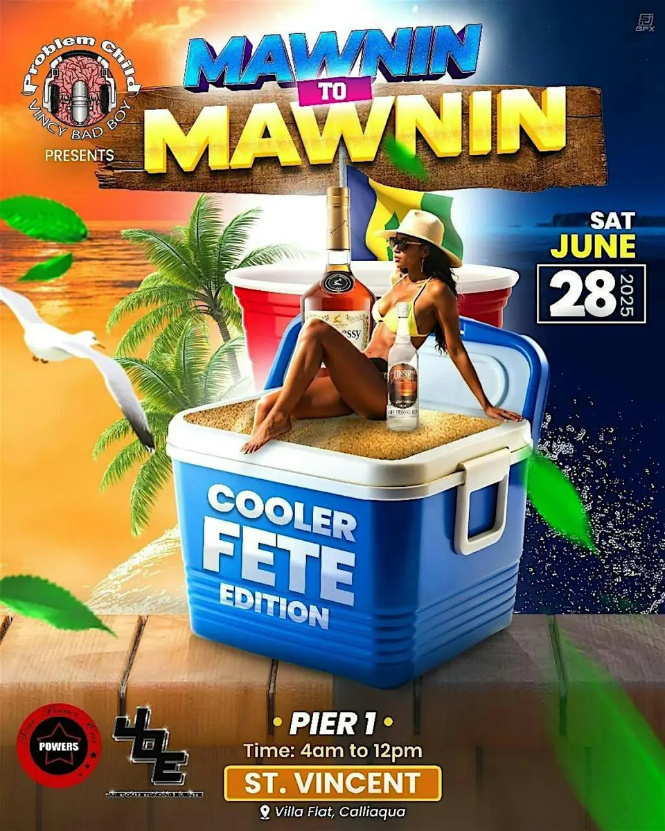 Mawnin to Mawnin flyer or graphic.