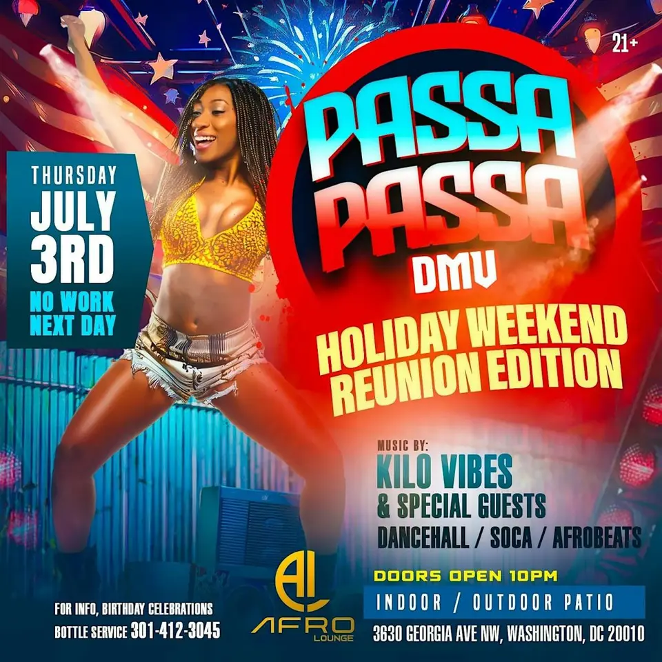 Passa Passa flyer or graphic.