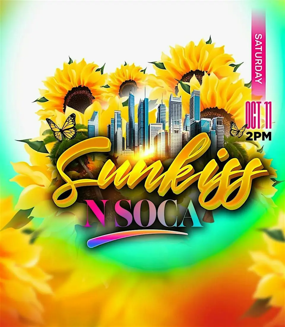 SunKiss N Soca flyer or graphic.