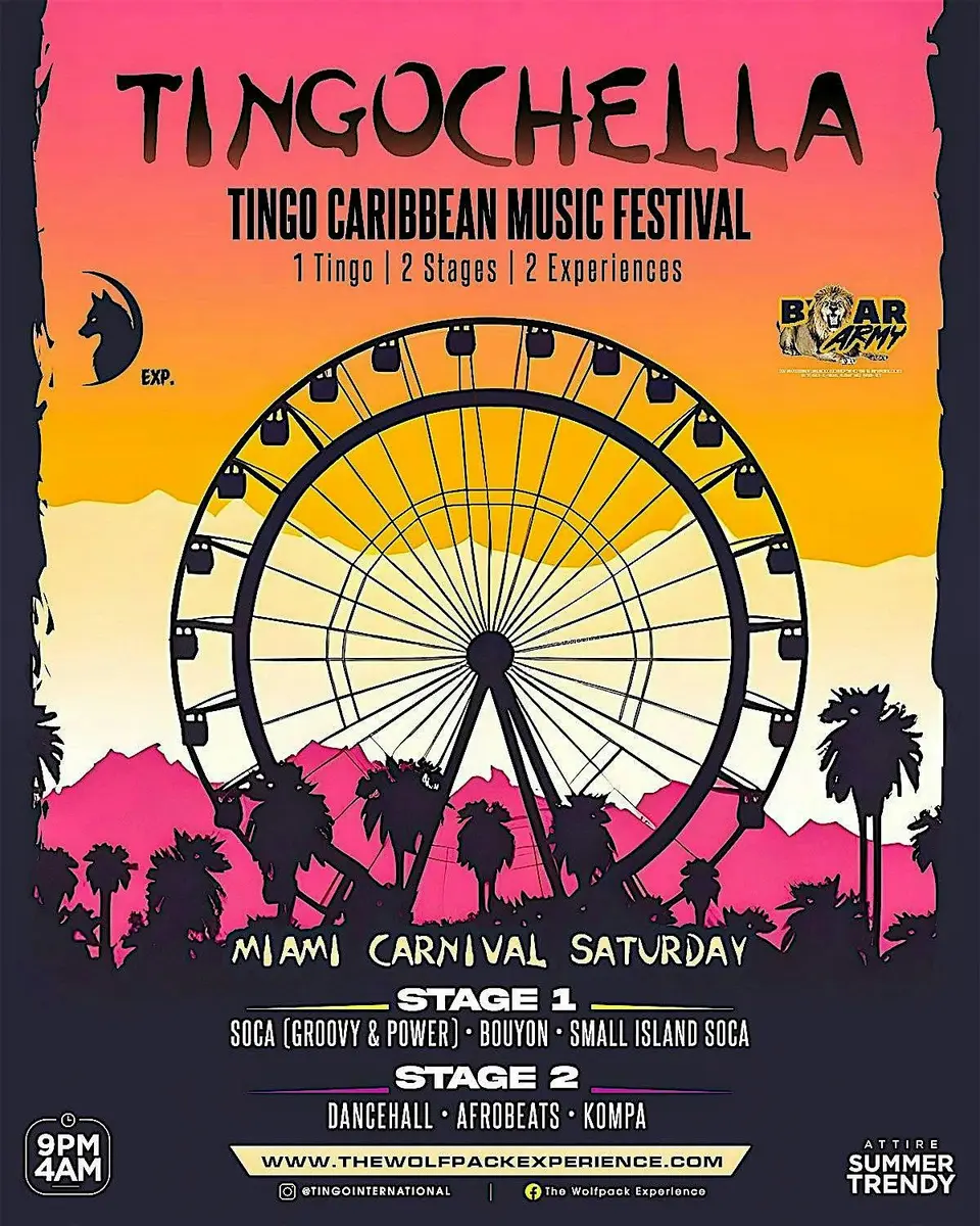 Tingochella flyer or graphic.