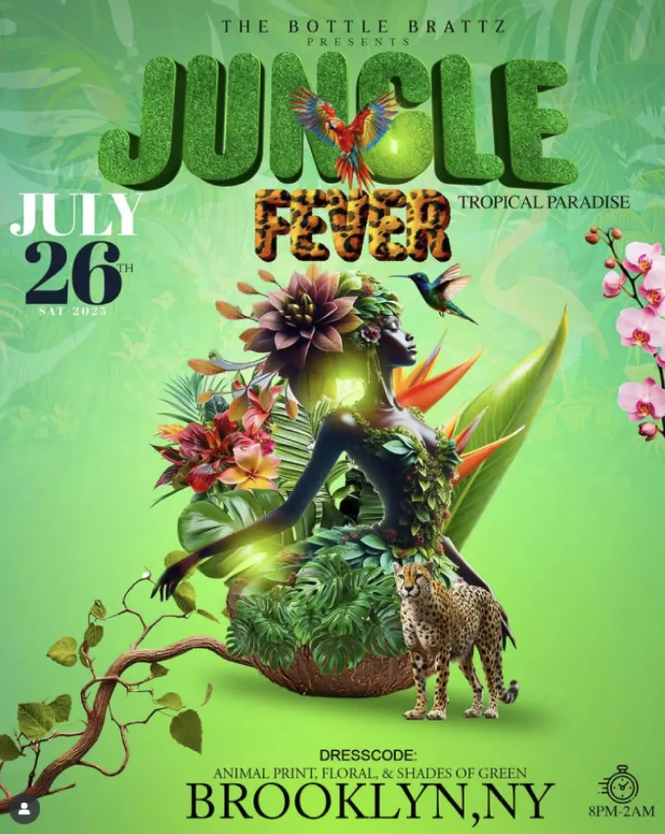 Jungle Fever 4 flyer or graphic.