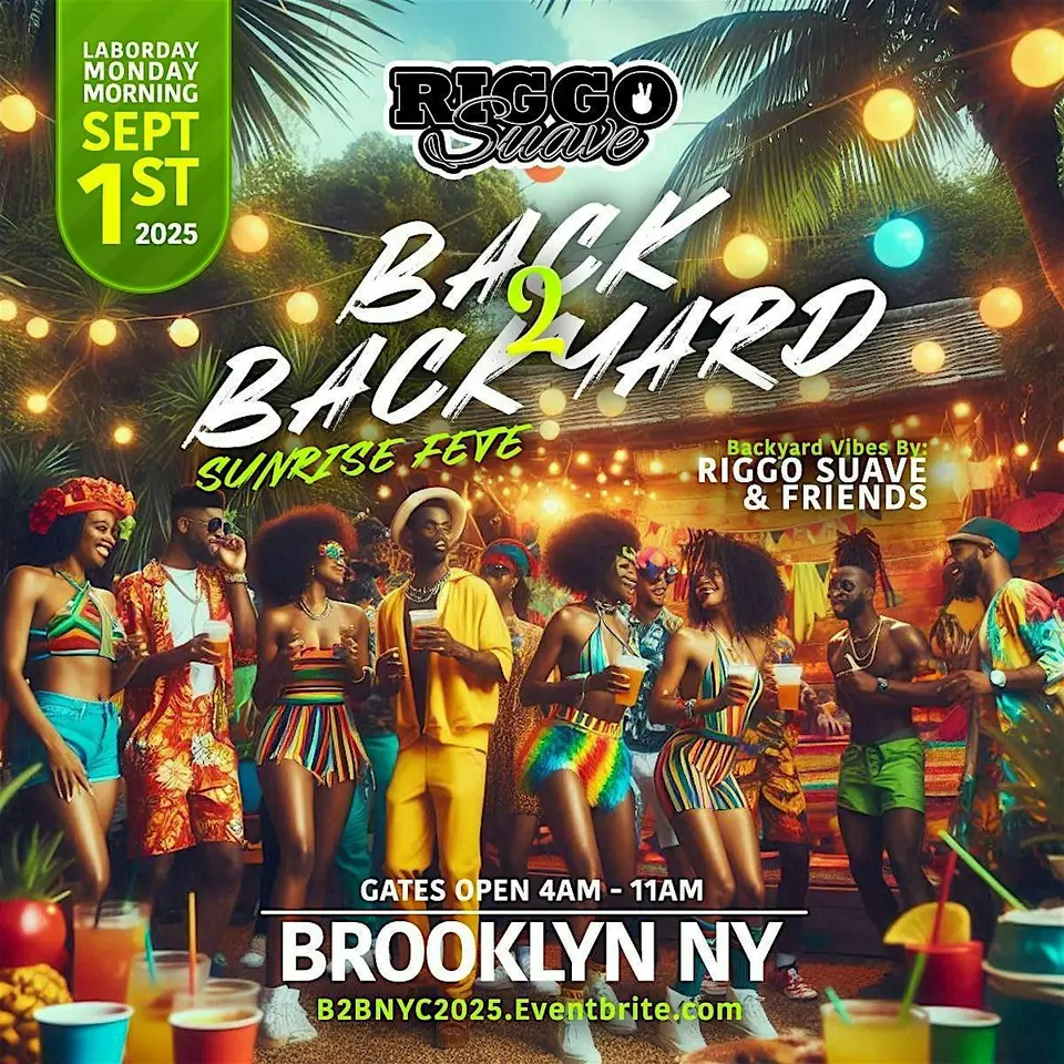 Back 2 Backyard flyer or graphic.