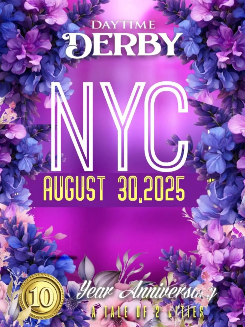 Daytime Derby flyer or graphic.