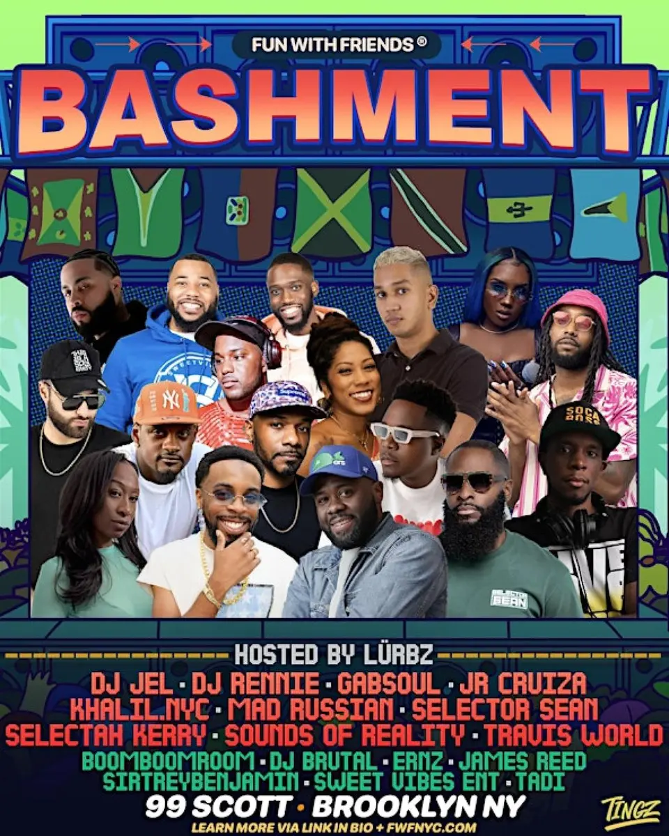Fun With Friends Bashment flyer or graphic.