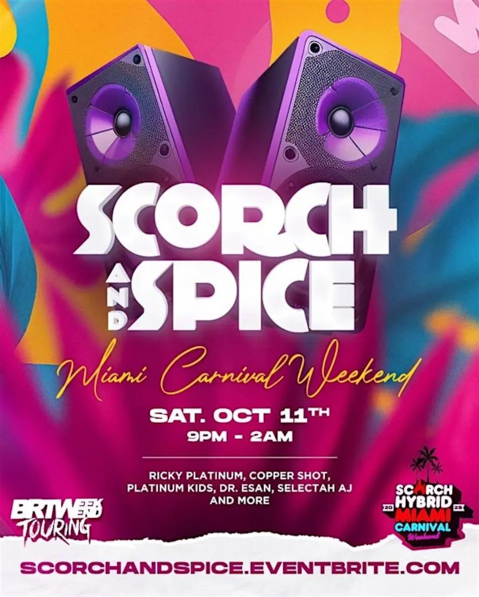 Scorch + Spice flyer or graphic.