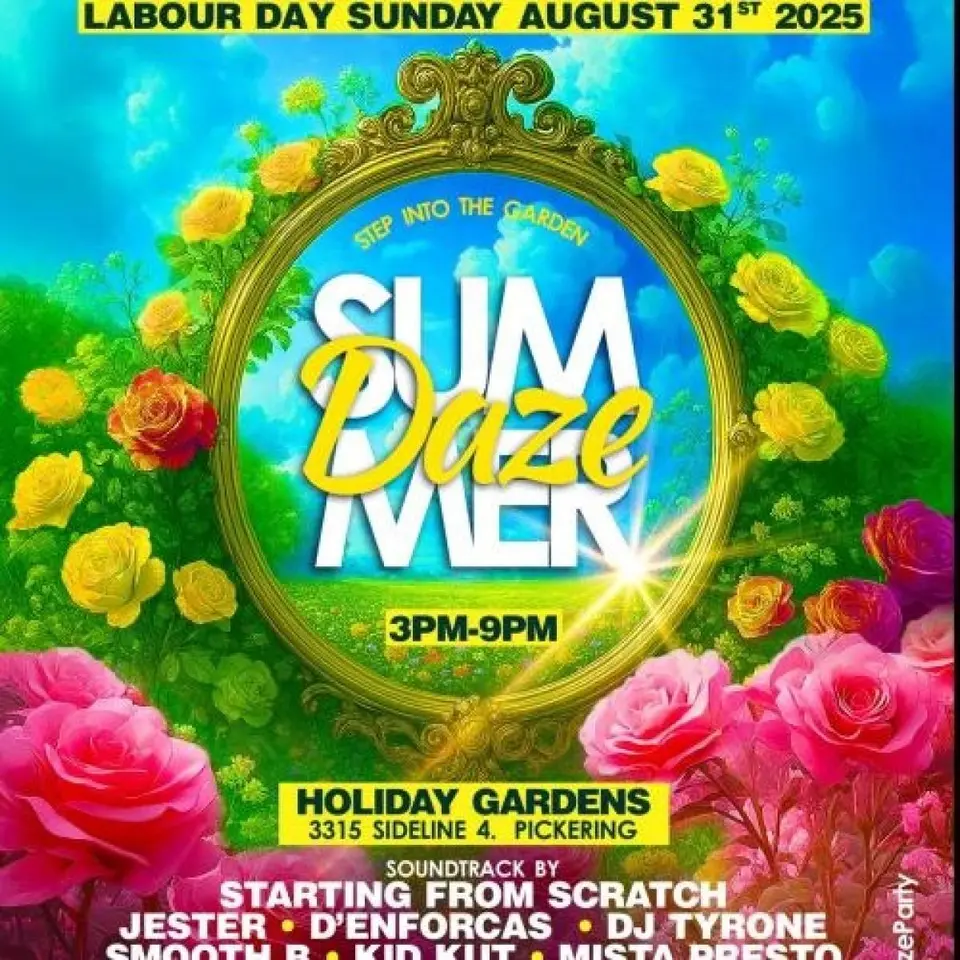 Summer Daze flyer or graphic.