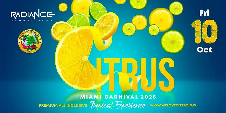 Citrus flyer or graphic.