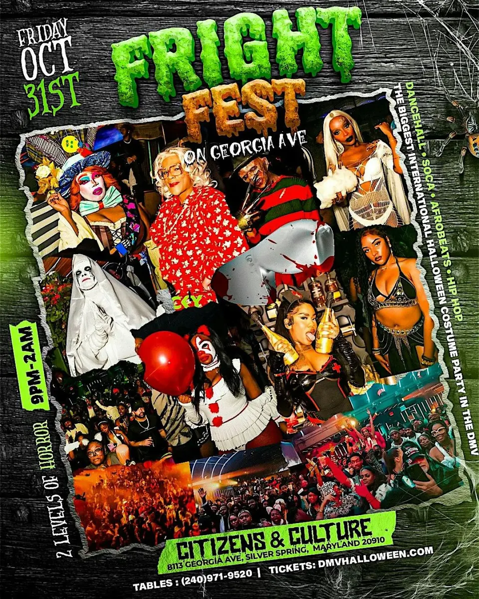 Fright Fest 2025 flyer or graphic.
