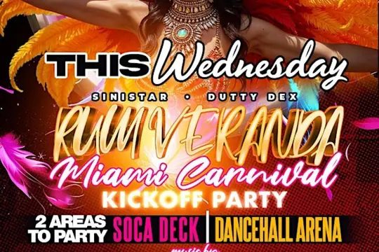 Rum Veranda - Miami Carnival Kick Off