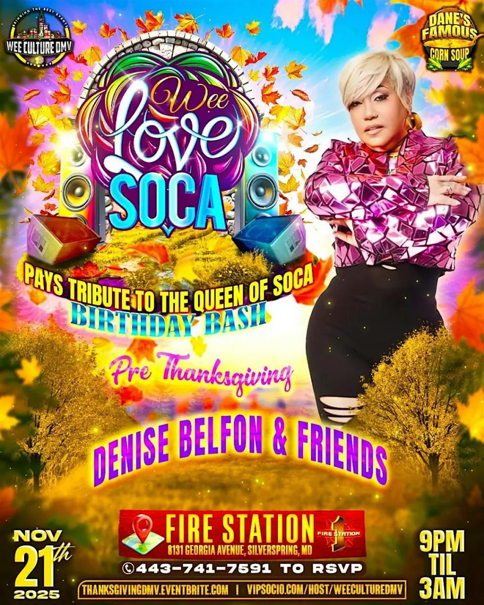 Wee Love Soca flyer or graphic.