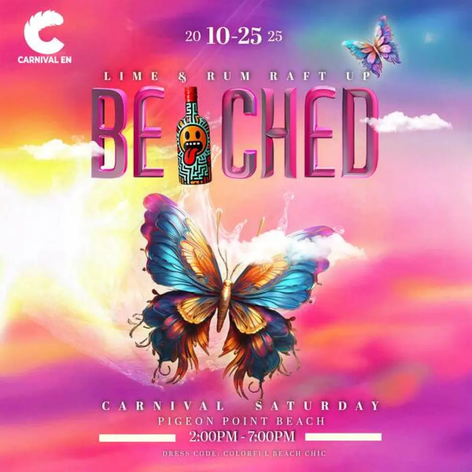 Beached Rum Raft Up flyer or graphic.